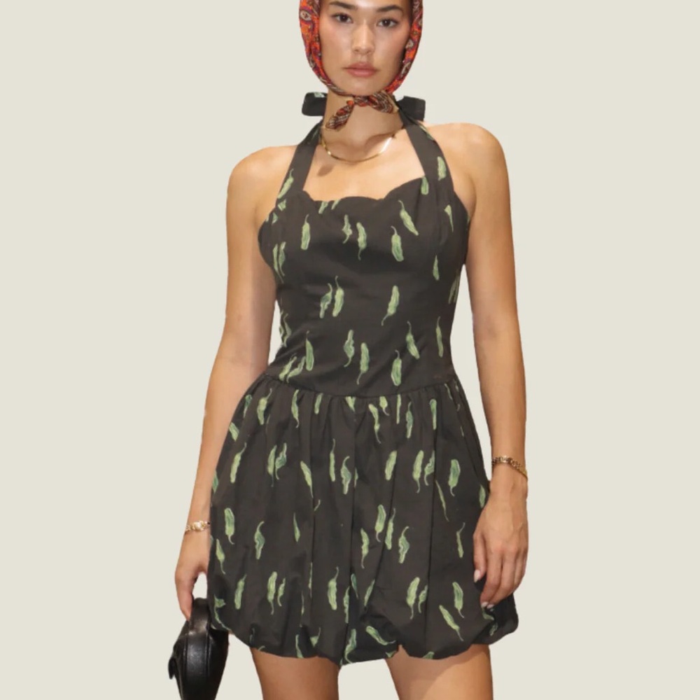 BAILEY ROSE‎ Chili Pepper Mini Dress
